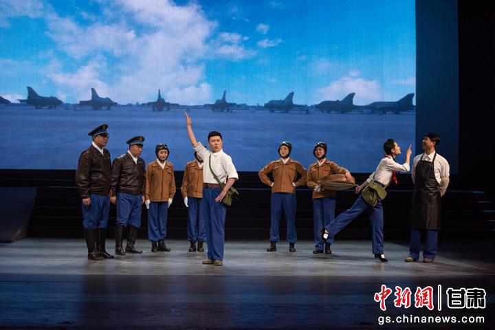 圖為甘肅原創音樂劇《風花雪月》演出劇照。(資料圖)潘禹辰 攝 圖為甘肅原創音樂劇《風花雪月》演出劇照。(資料圖)潘禹辰 攝